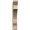 Ekena Millwork Balboa Slat Rough Sawn Outlooker, Douglas Fir, 8"W x 44"D x 44"H OUT08X44X44BOA06RDF - alternate 3